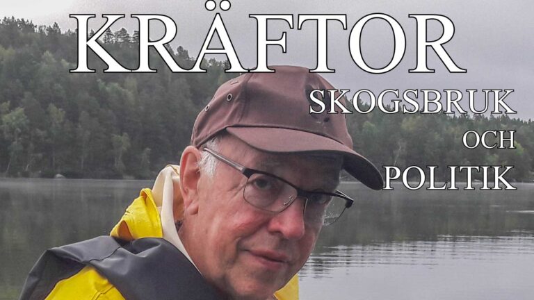 Carl G Nilsson ger ut memoarer – Kräftor, skogsbruk och politik