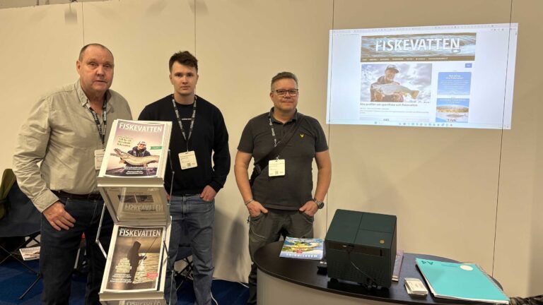 Besök Våra Fiskevatten på Sportfiskemässan i helgen